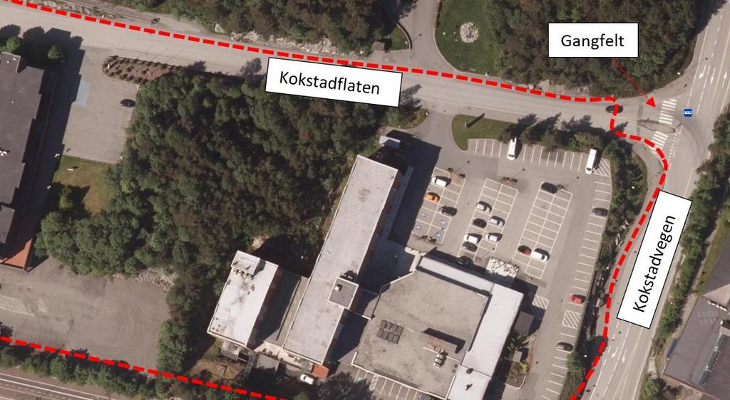 Fortau er hovedløsningen for gående i gater, og ifølge håndbok N100 bør fortauet være tosidig.