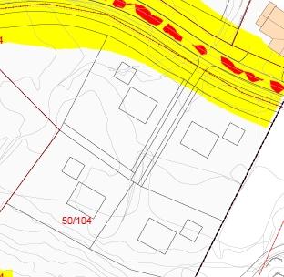 4 RESULTATER 1.1. Støysonekart Støysonekart er beregnet med rutenett på 3x3 meter. Figur 4-1 viser støysonekart beregnet 1.5 meter over bakkenivå som er representativ høyde for utendørs opphold.