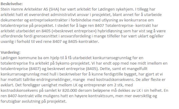 teknisk. Etter at byggeleder ble engasjert deltok han på møtene. Alle møtereferatene ble oversendt til Lødingen kommune ved eiendomsforvalter og/eller rådgiver ved teknisk.