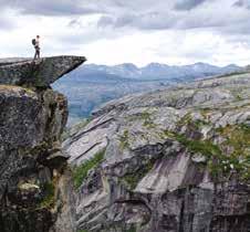 Geopark-initiativer Det geologiske mangfoldet er utgangspunkt for naturopplevelser som reiselivet