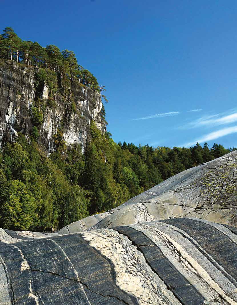 Her finnes den unike larvikitten, Oslofeltet med stor mineralrikdom og den «verdensberømte» Fen-vulkanen.