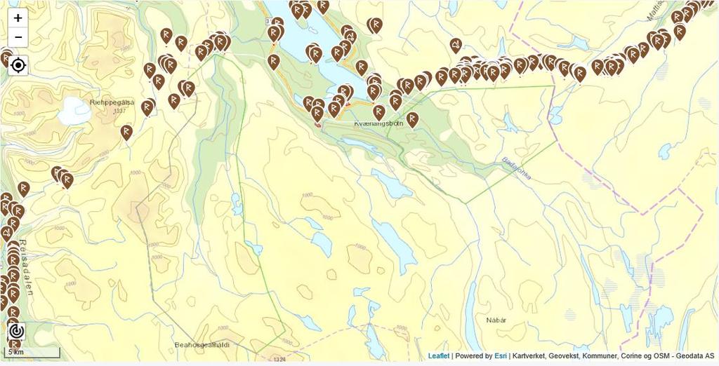 Markering med GPS og kartfesting av evt sikringssone rundt kulturminnene/kulturmiljøene - Vurdering om det er behov for skjøtsel av dem og i så fall hva slags - Oppdraget omfatter begge verneområdene