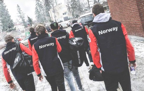 TEAM NORWAY Som sponsor til Team Norway vil det være mulighet for å synligjøre seg med Norges Raskeste Landslag.