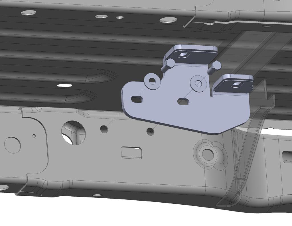 INSTALLATION REAR MOUNTING BRACKET INSTALLATION 1.