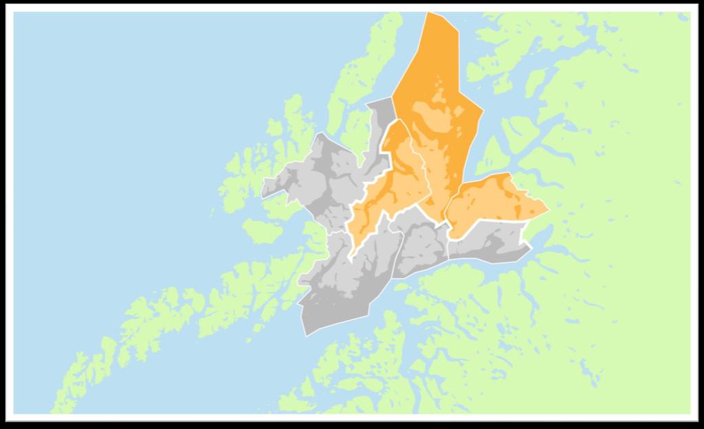 Hålogalandsvegen bakgrunn for statlig plan 7 kommuner