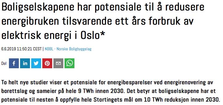 TRENGER VI Å RASERE NATUREN NÅR VI HAR ALTERNATIVE