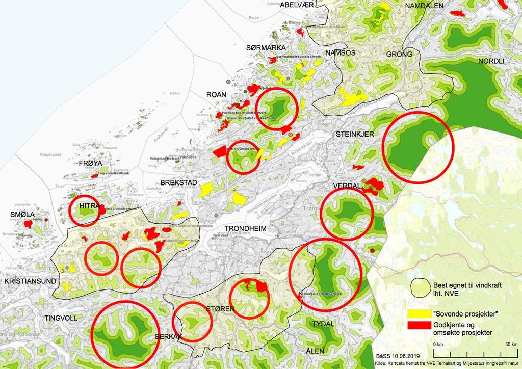 INNGREPSFRI VINDKRAFTVERK NATUR, - TAPBIOLOGISK AV INNGREPSFRI MANGFOLD NATUR OG NÆRTERRENG MANGE VINDKRAFTVERK LEGGER SEG MIDT I VERDIFULL