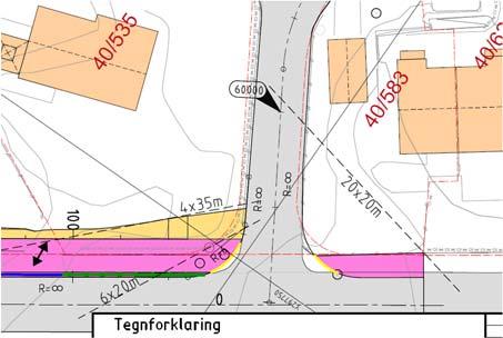 Figur 6 Utklipp fra N100 Veg og gateutforming, Statens vegvesen Nødvendig frisikt til
