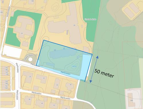 7.2 Påvirkning på tiltaket Den største magnetfeltstyrken er målt på linjene mellom Nordby og Finstad og påvirker tiltaket som er planlagt på den eksisterende barneskolen.