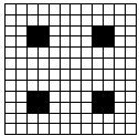Oppgåve 8 (6 poeng) Figur 1 Figur 2 Figur 3 Ovanfor ser du dei tre første figurane i ein serie som kan fortsetjast. Dei store kvadrata er samansette av kvite og svarte kvadrat.