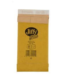 EMBALLASJE JIFFY Jiffy: Brune kraftkonvolutter med støtabsorberende beskyttelse laget av opprevet