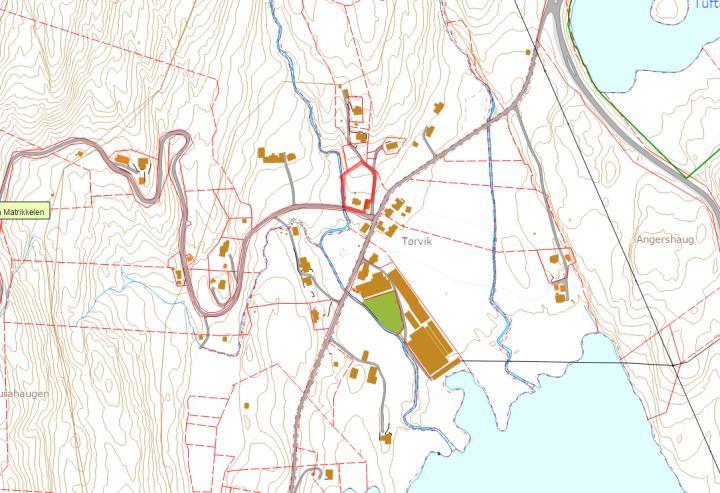 Områdenavn: Journalpost innspel: Noverande planstatus: Områdeskildring: Innspel til ny arealbruk: Rådmannen sin konklusjon frå KU og ROS: Kart over