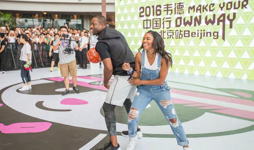 They were at INDIGO for the Way of Wade Make Your Own Way Beijing Stop, an event that included interactive sessions where fans could meet their basketball idols face-to-face for photos and autographs.