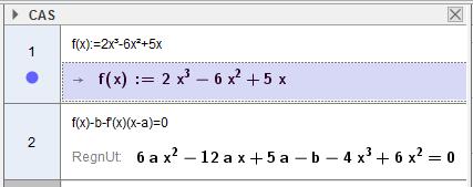 eller y = 0,5+ 1 y = 0,91 0, 6 y = 117, 09 465,38 d Vi bytter ut punktet A med P (, b) =. Vi kn d sette opp følgende likning for å finne -koordinten til tngeringspunktene.