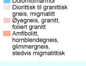 4 Kunnskapsstatus 4.1 Topologi, berggrunn og løsmasser Området er varierende terrengmessig.