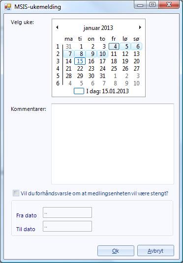 6. Klikk Ok (Alt+O), når du har gjort ditt valg. Programmet vil da forhåndsvise rapporter.