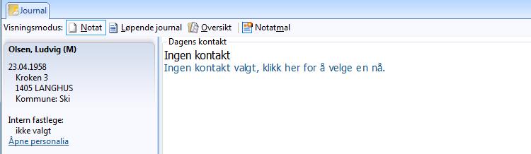 7. GJENNOMFØRE EN KONSULTASJON 7.1. Notat Det er ulike måter å strukturere selve journalteksten på: Fritekst.