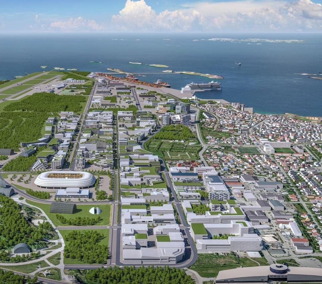 Bodø har mulighet til å bidra med et stort kulturløft Mye skjer i Bodø: Kampflybasen flytter Ny by Ny flyplass Smart city Vi vil utnytte marsjfarten byen har, og benytte kultur som drivkraft i