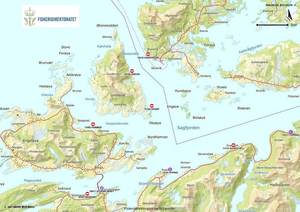 1 Innledning Foreliggende undersøkelse er gjennomført av Akvaplan-niva AS på oppdrag fra Cermaq Norway AS.