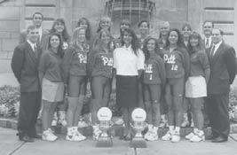 YEAR-BY-YEAR RESULTS 58 1990 (32-6, 6-0 Big East) Head Coach: Sue oodstra Aug. 31 @ isconsin!, 3-2 Sept. 1 #1 UCLA! L, 2-3 Duke!, 3-0 Sept. 7 EASTERN KENTUCKY#, 3-0 Sept.