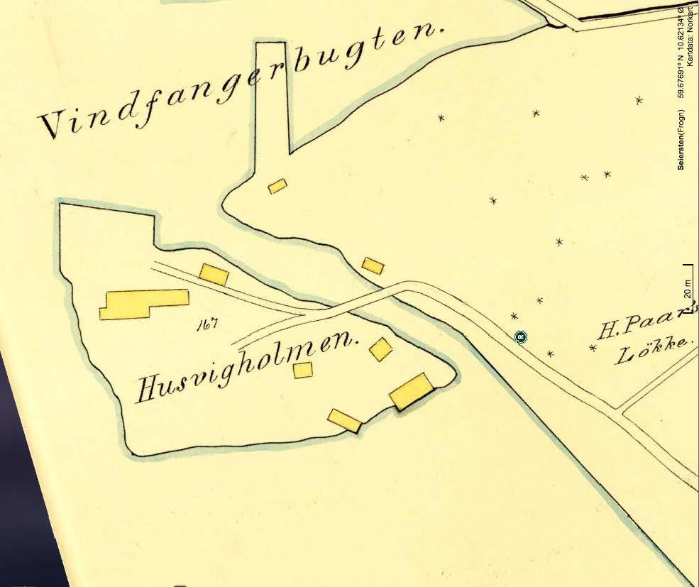 Fig 15. Kart 1886. Kilde Finn.