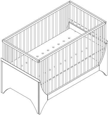 3 2.4 Design 3 (54) Produkt: Seng (51) Klasse: 06-02