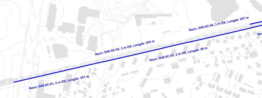 18 av 29 For 5cH foreslås langsgående støyskjerm på sørsiden av banen fra kryssing av E6 frem til banen går under fv. 118 Tuneveien.