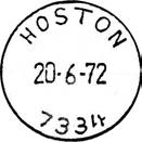 HOSTON poståpneri, i Orkland herred, ble opprettet fra 01.04.1934 i stedet for det tidligere Hostoen brevhus.