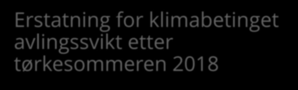 tørkesommeren 2018 Fagsamling 5.