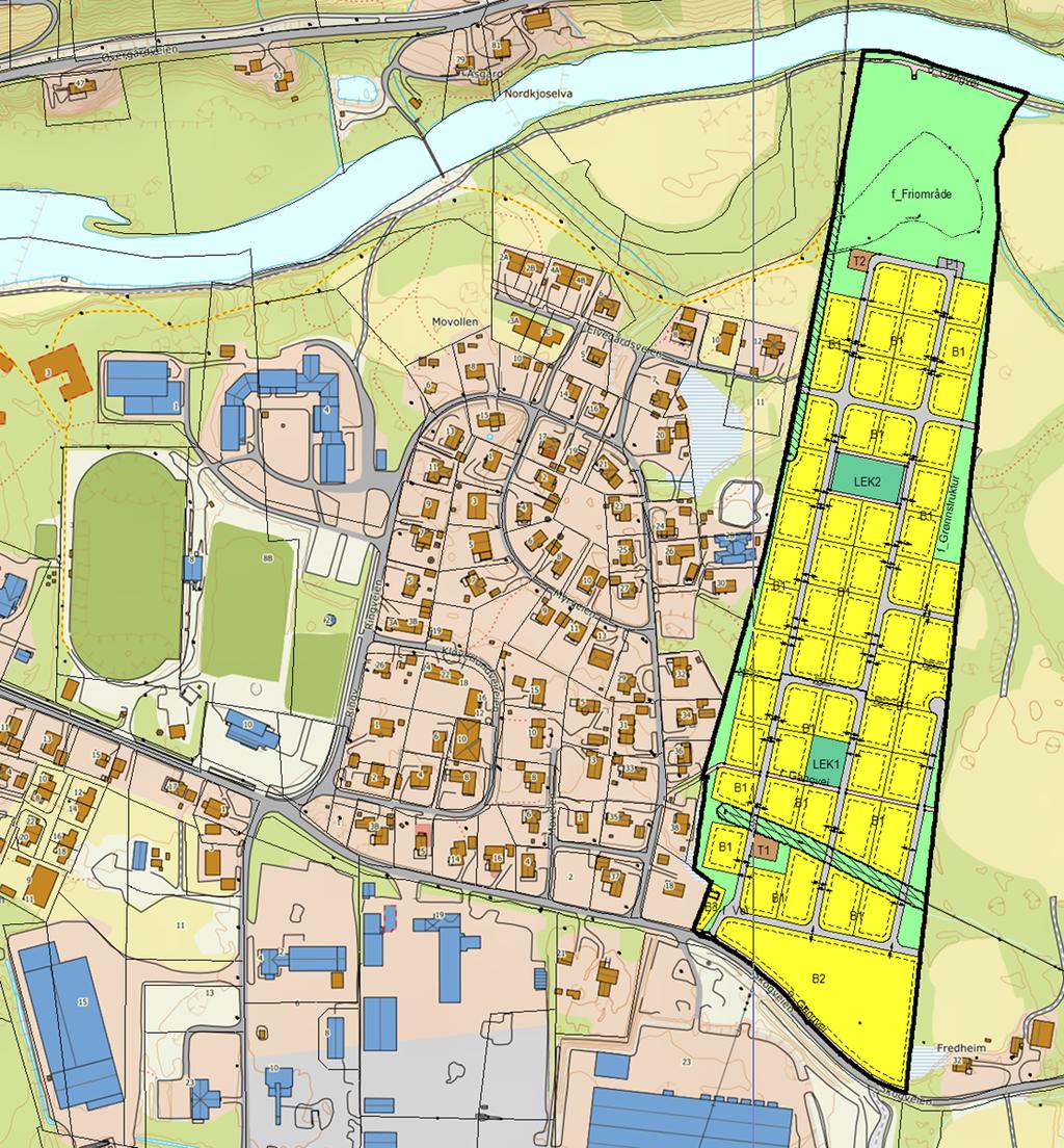 Detaljregulering for Utgård på Gnr. 26, Bnr.