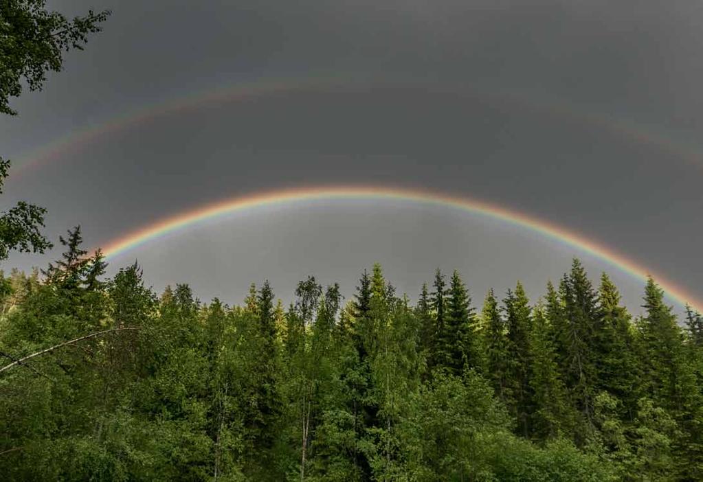 Regnbue over Søndre