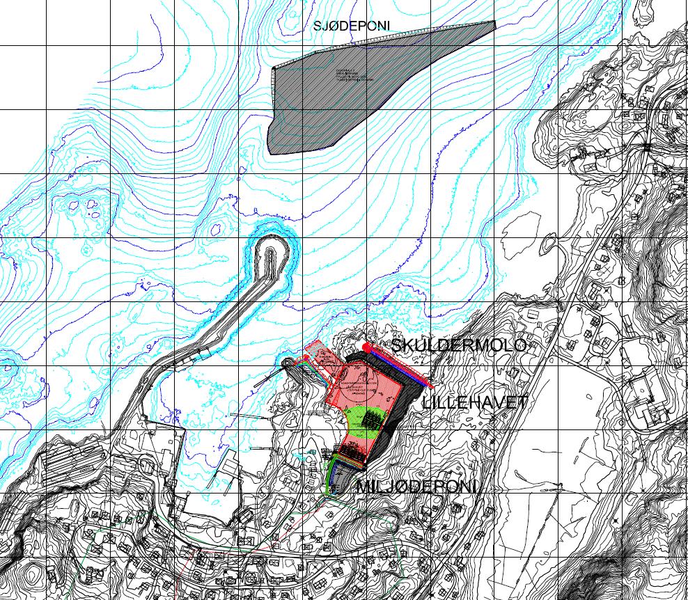 Reservedeponi: Sjødeponi utenfor Breivikbotn Sjødeponi er