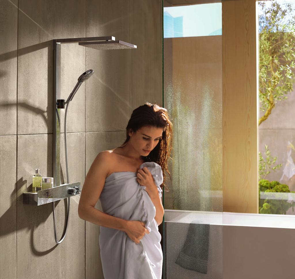 2 Showerpipes Komplett dusjsystem som dekker alle behov Showerpipes Med en showerpipe er alt bare herlig - og deilig enkelt.