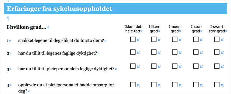 Disposisjon Kort om hva pasient rapporterte data er Hvorfor bruke PROMs Oppsummering Hva er pasientrapporterte data Data som pasienten selv rapporterer om egen opplevelse av; 1.