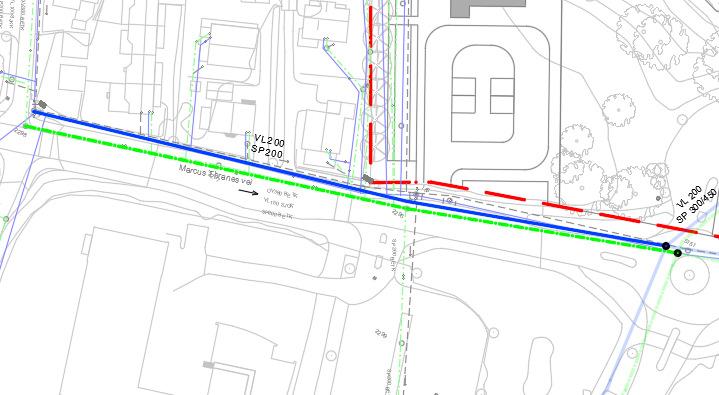 vannforsyningen i området (beskrevet i teknisk hovedplan). Eksisterende SP200 og VL150 kan erstattes med ny SP200 og VL200.