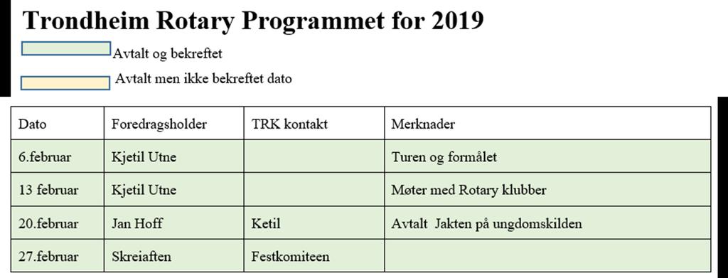 Program 2019 (Leder