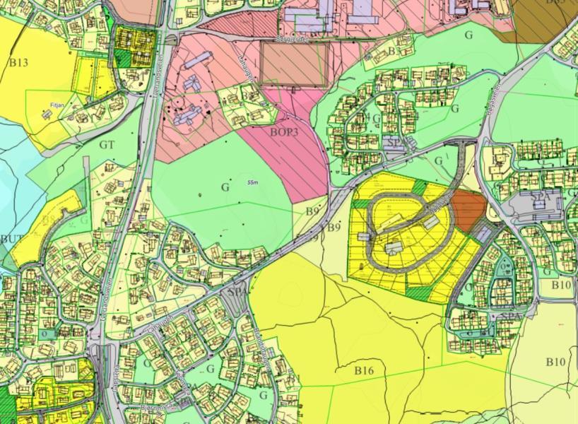 Planstatus KDP Tverlandet Planområdet ligger innenfor kommunedelplan for Tverlandet.