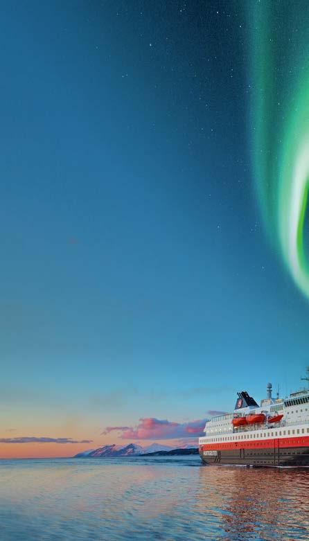 Kirkenes er også Barentsregionens hovedstad og byen der Hurtigruten vender sørover igjen på sin 12 dager lange sjøreise.