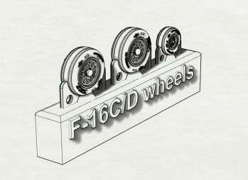 BRL144155 F-14D wheels 