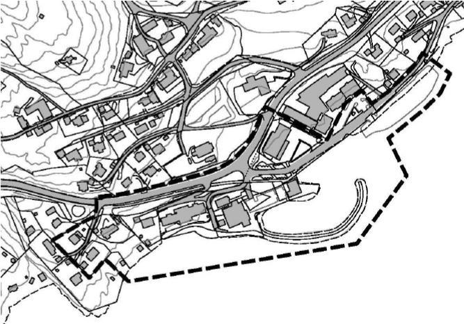 2 Om analyseobjektet 2.1 Beskrivelse av analyseområdet Planområdet ligger i Indre Fosen kommune, vest for hurtigbåtanløpet i Vanvikan sentrum.