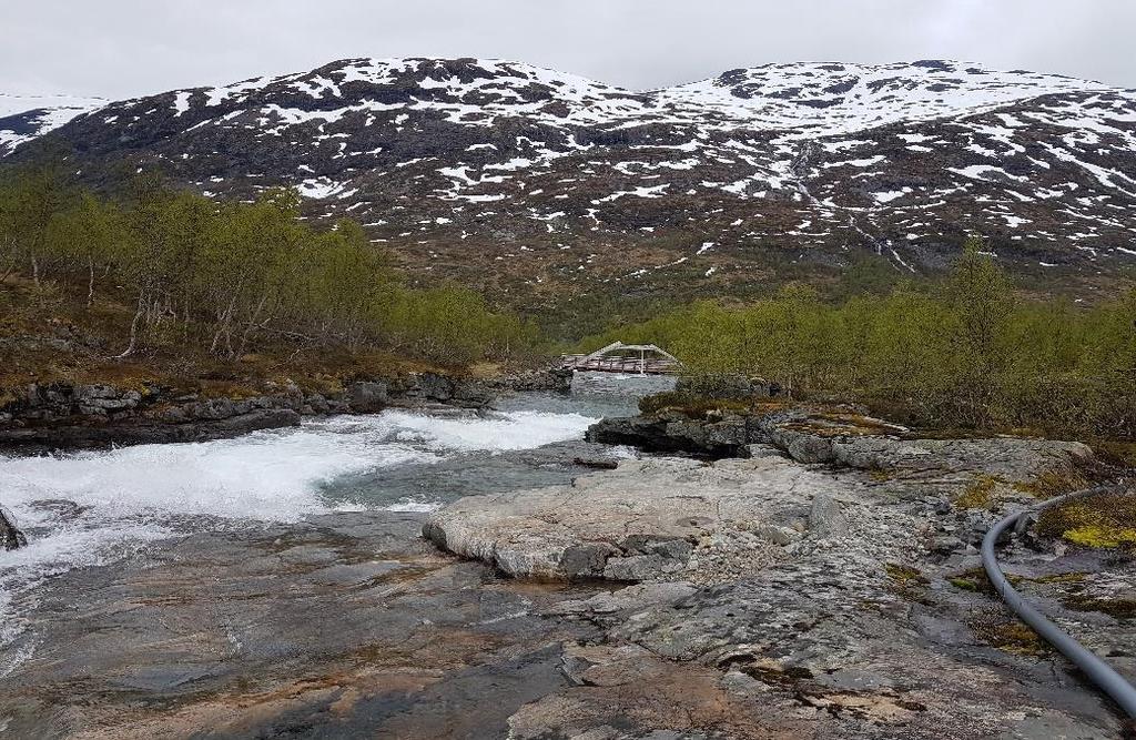 Bilde 5 fra terrenget ved ca. pel 300 med utsyn mot kraftstasjon. 7.