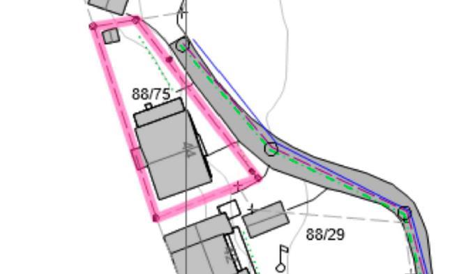 Søknaden består av: Side 2 av 5 Søknad : Datert 22.06.2019 Situasjonskart : Datert 31.05.