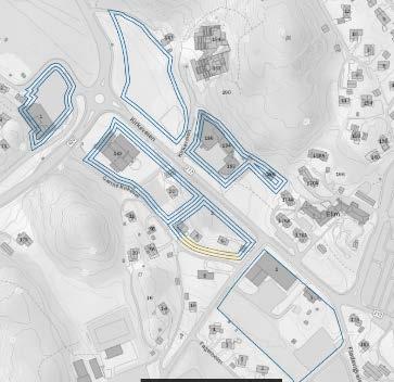 3D-modell i ArcGIS Pro Ut fra plankartet tegnet i Focus Arealplan, ble byggegrensene