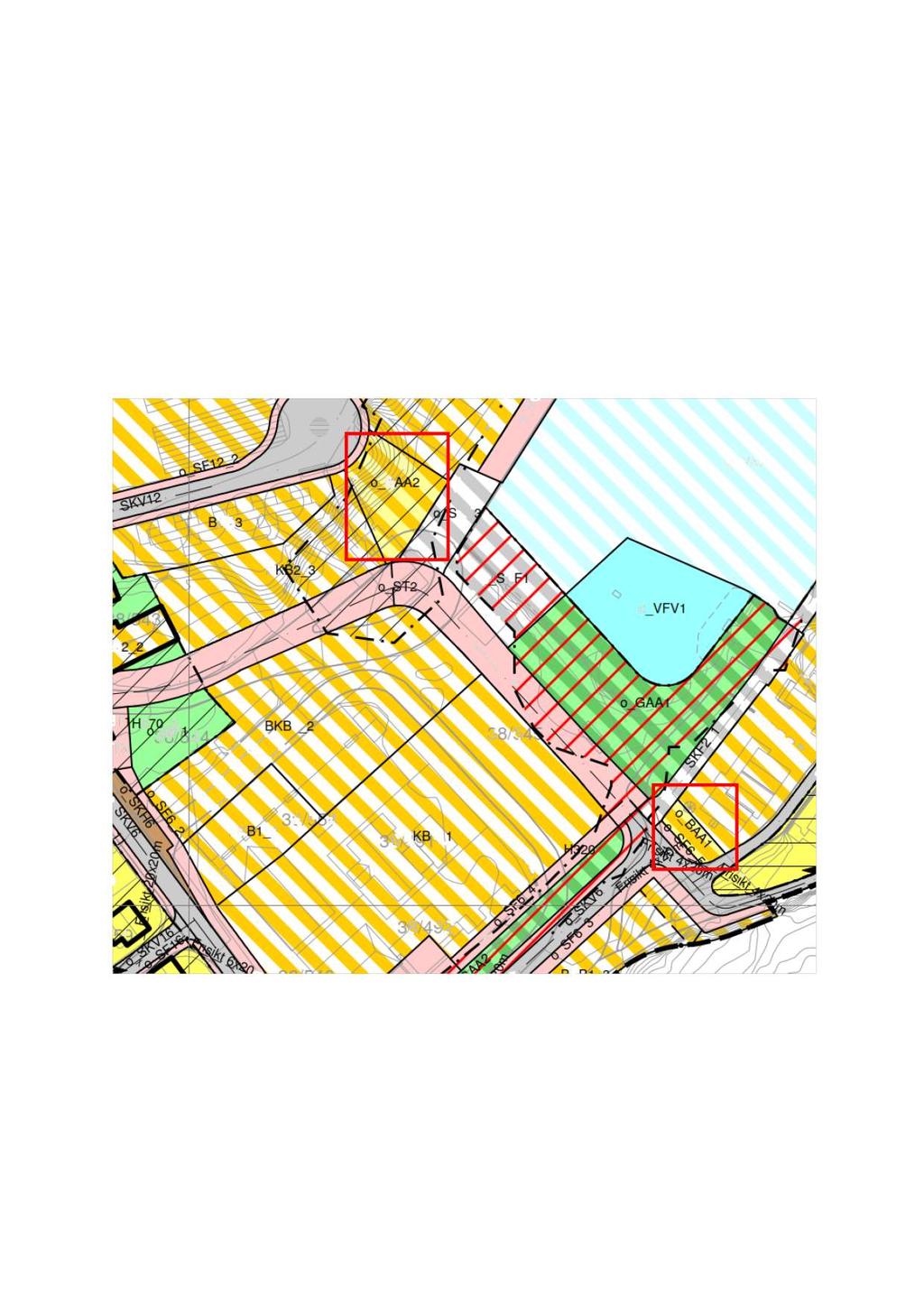 11 som ennå ikke er endelig avklart er lokalisering av ny pumpestasjon for spillvann når den eksisterende må erstattes som følge av nytt gatenett. Når systemløsningen for avløp foreligger vil det bl.