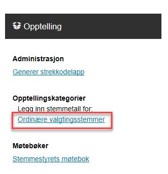 Oppgaver grupperom Praktisk opptelling Grupperommet er delt inn en bolk med tema sikkerhet og ROS, og en del med fokus på EVA Admin og praktisk valggjennomføring.