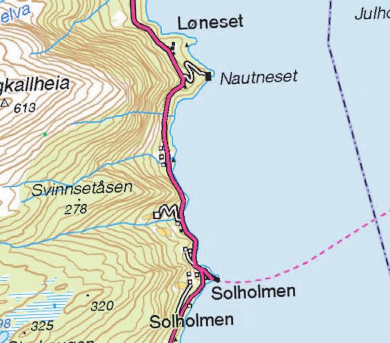 REGULERINGSPLAN FØRESEGNER, PLANKART Rv 668 Hp 05 Setekleiva og Seteura Midsund kommune Seteura Setekleiva Saksbehandling etter plan- og bygningslova Melding