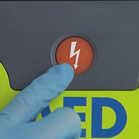 CPR Dashboard viser tall for dybde, hastighet og syklustid for HLR, som en