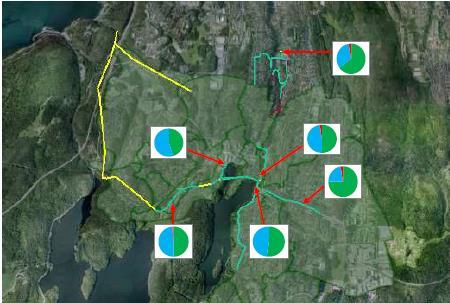 Veldig mye fremmedvann på spillvannsnettet