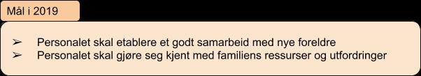 OVERGANGER Når barnet begynner i barnehagen Vi skal legge til rette for at barnet får en trygg og god start i barnehagen.