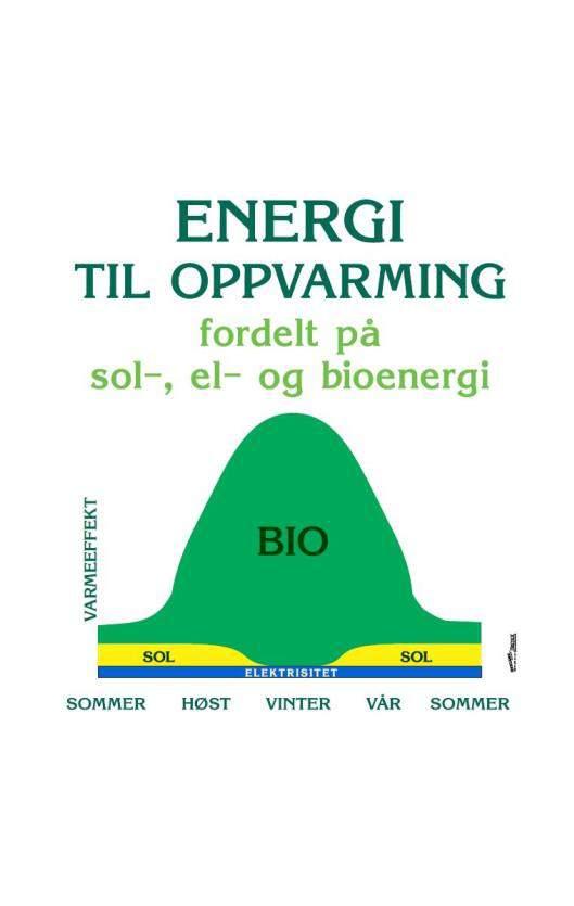 Kombinasjonen bioenergi og solvarme Kombinasjonen bioenergi og solvarme er godt egnet siden solfangerne leverer varme i perioder hvor bioenergianlegget ellers hadde gått på lav last og med lav